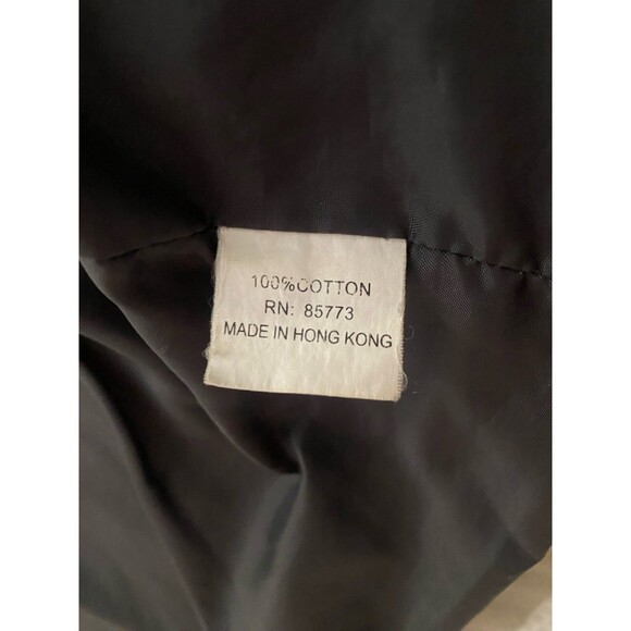 Y2K Bomber Jacket O’Neill Men’s Large Full Zip Tan Chore Outdoor Work Lined - Picture 10 of 12